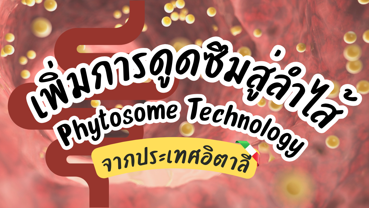 เทคโนโลยีไฟโตโซม (phytosome) คืออะไร?